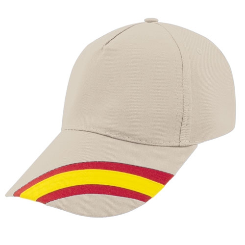 GORRA NACIONAL 5 PANELES ALGODN PEINADO "DEVA" - Imagen 5