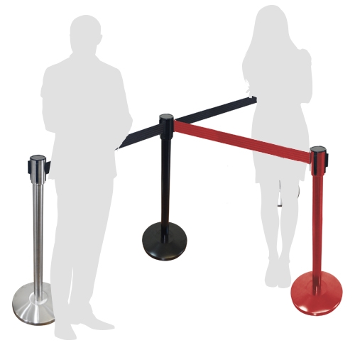 POSTES SEPARADORES CINTA RETRACTIL "DIVISON" - Imagen 4