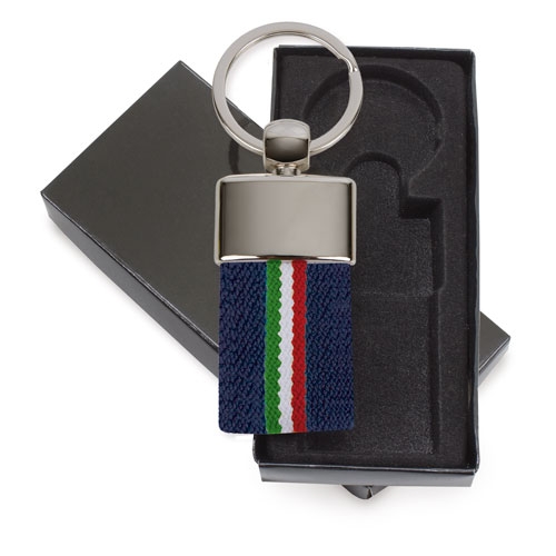 LLAVERO CINTURON BANDERA ITALIA MARINO "DEREX"