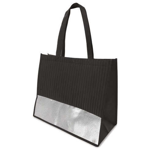 BOLSA LAFAYETTE NEGRO/PLATA