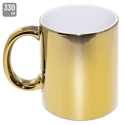 MUG CERAMICA METALIZADA MULTICOLOR "SYBAL" - Imagen 2