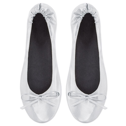 ZAPATILLA PLEGABLE ORO (12 PARES) "BALLET" - Imagen 2