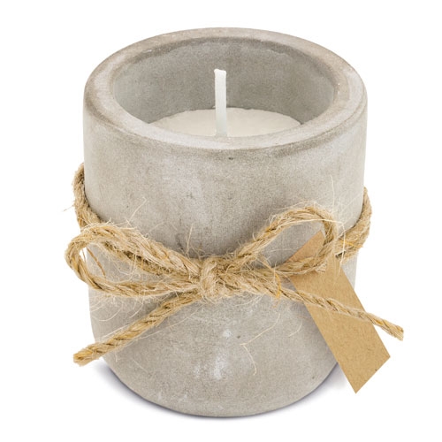 VELA AROMÁTICA ECOCEMENTO "STELLA" - Imagen 2