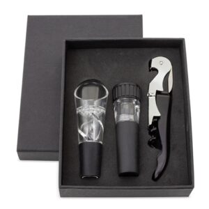 SET DE VINO 3 PCS "MERLOT"