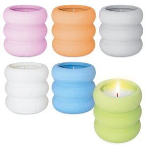 SET DE 6 VELAS AROMÁTICAS "SHERA"