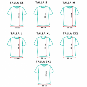 tallas camisetas sublimacion hombre tacto algodon poliester especial para sublimacion