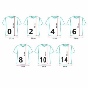 tallas camisetas sublimacion nino tacto algodon poliester especial para sublimacion