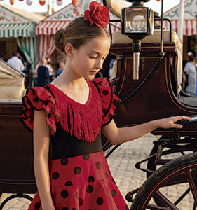 Vestido infantil BULERIA