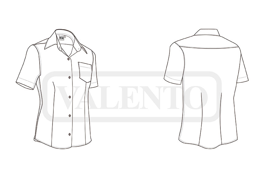 Camisa M/C Mujer STAR - Imagen 2
